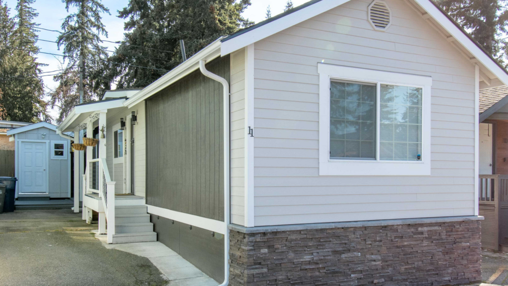 Single-story home illustrating a possible downsizing option in Snohomish County